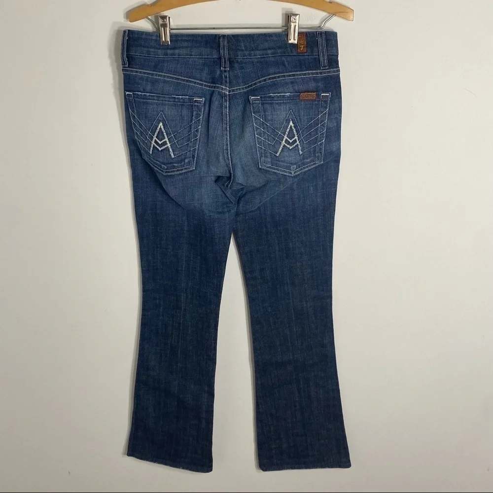 7 For All Mankind A Pocket Jeans Sz 27 Blue Women’s Flare